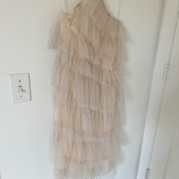 Sparkle Nude Dress by The Bar - Picture 2 of 6